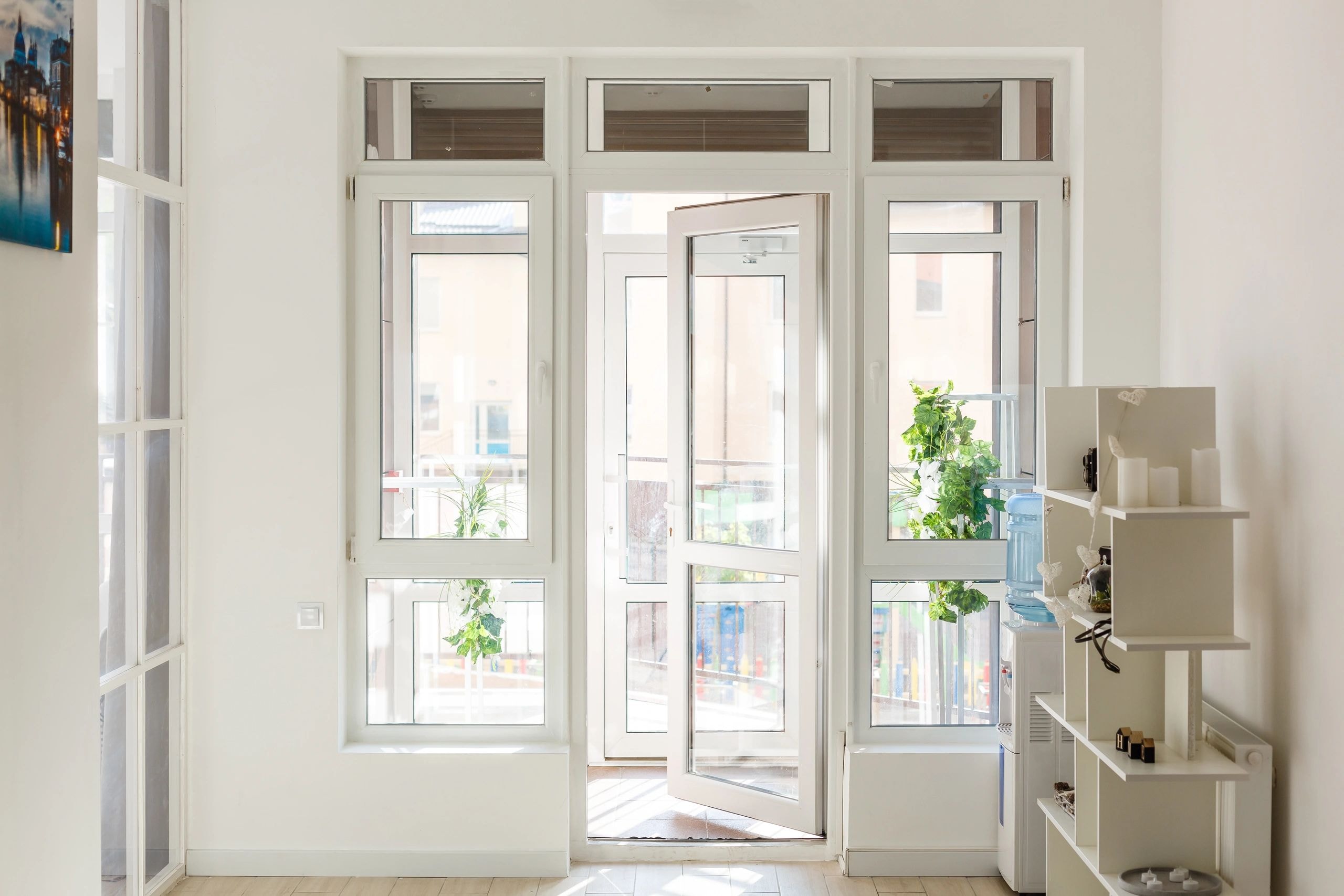 Double glazing installation